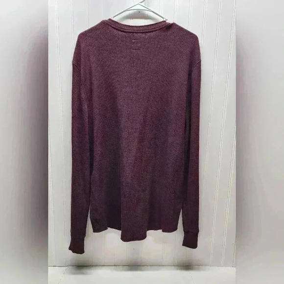 GAP HENLEY BURGUNDY XL EXCELLENT CONDITION - Picture 6 of 10